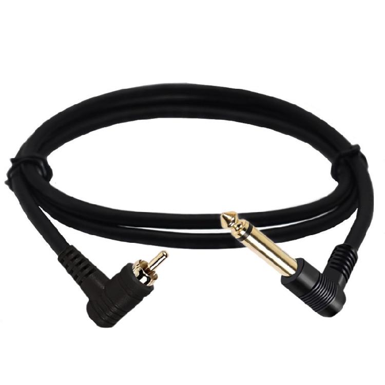 Durability Rcas Male To 6.35mm Cable with Gold Contact for Enhances Audios Quality 1/8 To 1/4 Stereo Cable for Studio
