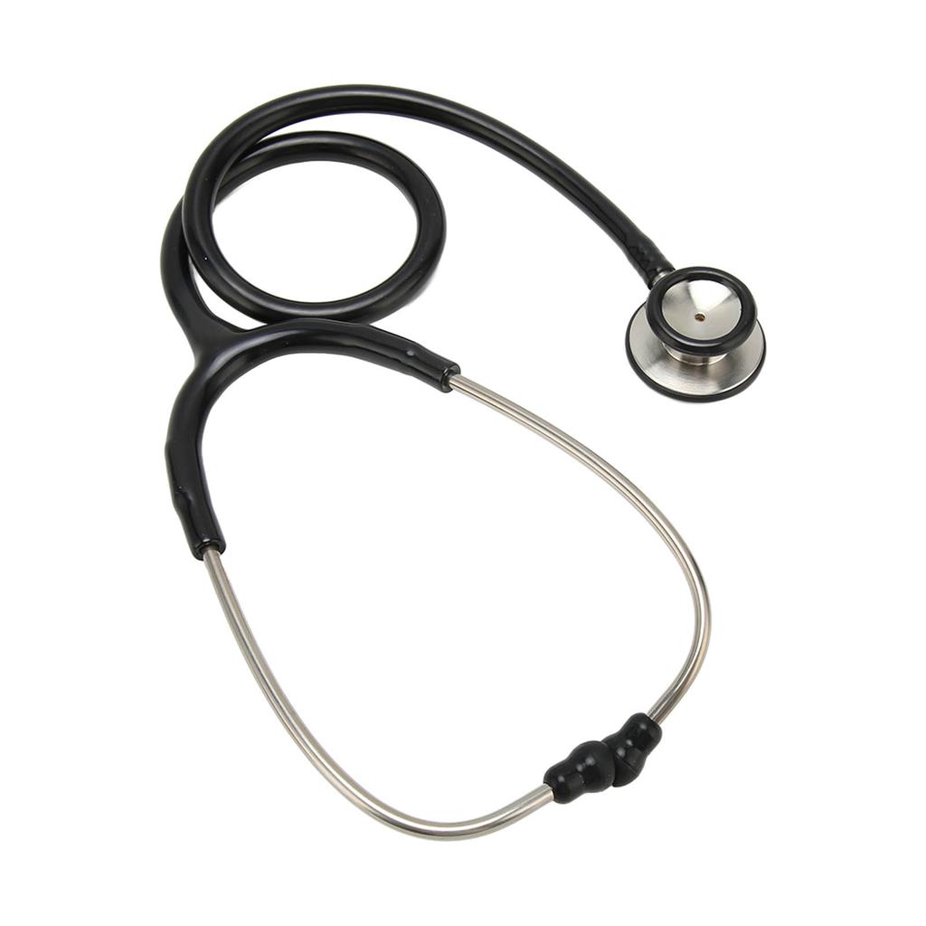 Medical Stethoscope Dual Head Clear Transmission Soft Ear Plugs Stainless Steel Fetal Heart Stethoscope