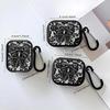 Fashion Black Lace Earphone Cases Cover Case For Airpods Pro2 3 2 Pro3 1 Pro 4