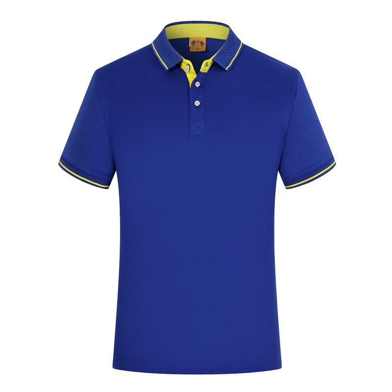 Custom Logo Short-Sleeve Polo Shirt: Summer Workwear Team T-Shirt with Embroidery Options