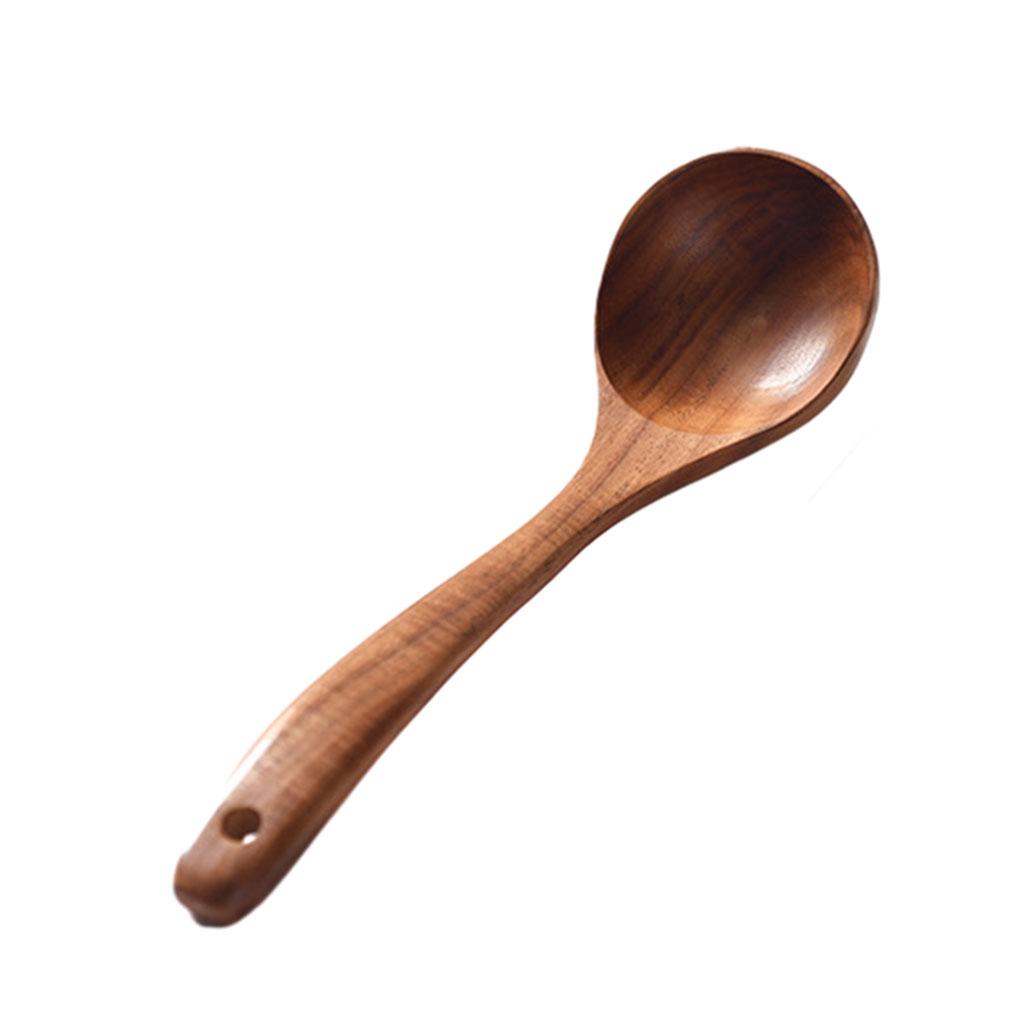

Wood Kitchen Utensils Set Unisex And Easy To Clean For Home Cooking Suitable For Various Occasions