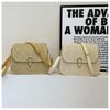 2024 New Fashion Woven Bag Stylish Chain Shoulder Bag For Daily Commuting Beach Bag