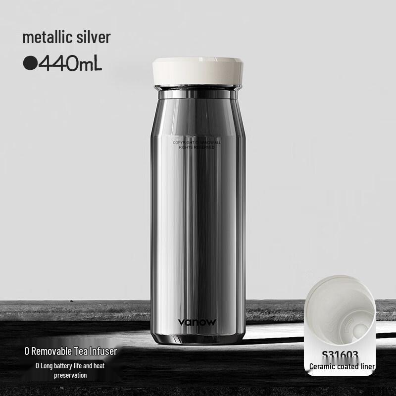 Vanow 2025 High-End Ceramic Lined Insulated Cup