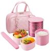 ZOJIRUSHI Insulated Lunch Box 1 Rice Bowl Pink (Approx. Capacity) SZ-GA02-PA