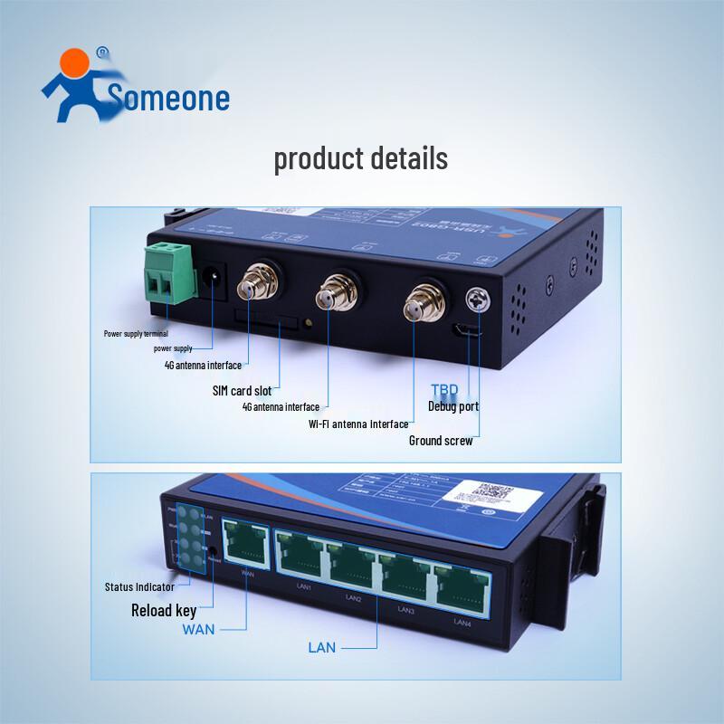 USR-G807 Industrial 4G IoT Router