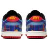 Nike Dunk Retro OG "Firecracker" "CNY" Double-layer Scratch Card Low-top Skate Shoes for Women in Blue and Red