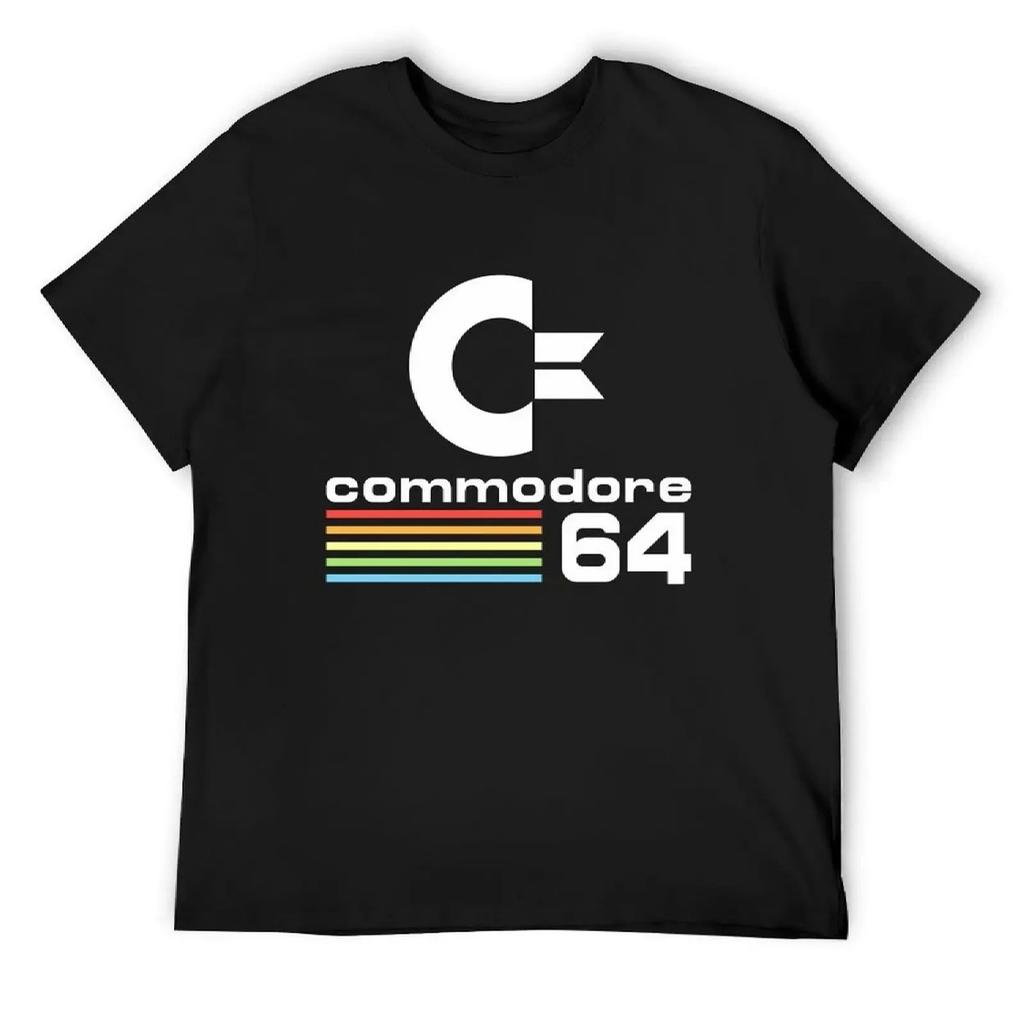 Commodore 64 T-Shirt vintage clothes customizeds Man t-shirt T-shirts oversize clothing for men