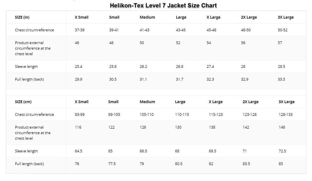 Helikon Tex GEN LEVEL7 ECWCS Clima Shield Jacket Level 7 Filled Jacket Military Light Weight [HELIKON-TEX] Men's