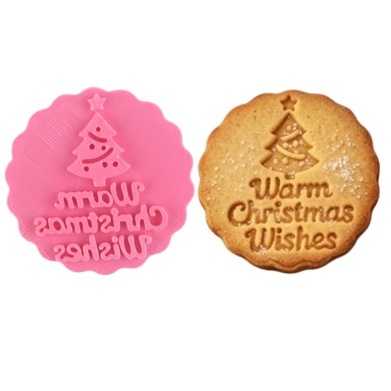 Christmas Linzer Cookie Cutter Multiple Patterns Non-Toxic for Home Winter Holiday Baking DIY Gift Treat Making