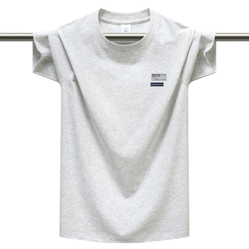 HNXC Men's Fashion Casual Summer Spring O-Neck Short Sleeve Blouses & Shirts Classic Exquisite