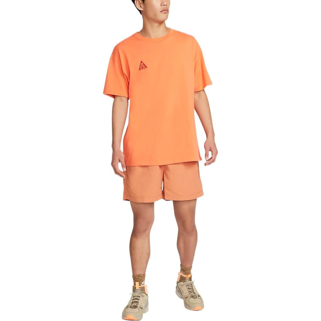 Nike ACG Solid Color Lacing Sports Shorts Orange Men's CZ6705-872
