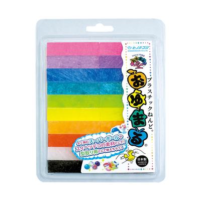 HINODEWASHI Hinodewashi Plastic Clay Oyumaru Variety 10 20 Pieces Co. Ltd. Set, Colors, VRT-O,