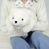 Sun Arrow Cushy Shirokuma Plush Toy Soft White Bear 30cm