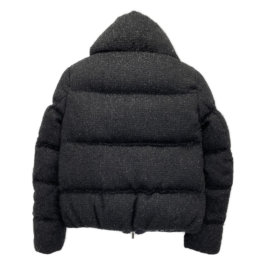 MONCLER Parallel RATEL Black Lamette Tweet Short Down Jacket Jacket 00 blackUsed
