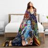 Dungeon Crawler Carl Blankets Soft Fluffy Plush Throw Blanket For Couch Bed Airplane Travel Flannel Bedspread Bed Cover