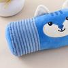 Pet Teeth Grinding Toy with Wrinkle Sound Mop Plush Texture Chewing Toy Emotional Comfort Lightweight Interactive Toy