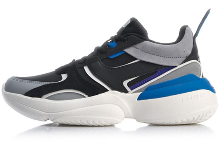 Li Ning Glory 92s Нескользящая Низкие Повседневная Обувь Унисекс Снежно-серый AGLP083-8 45
