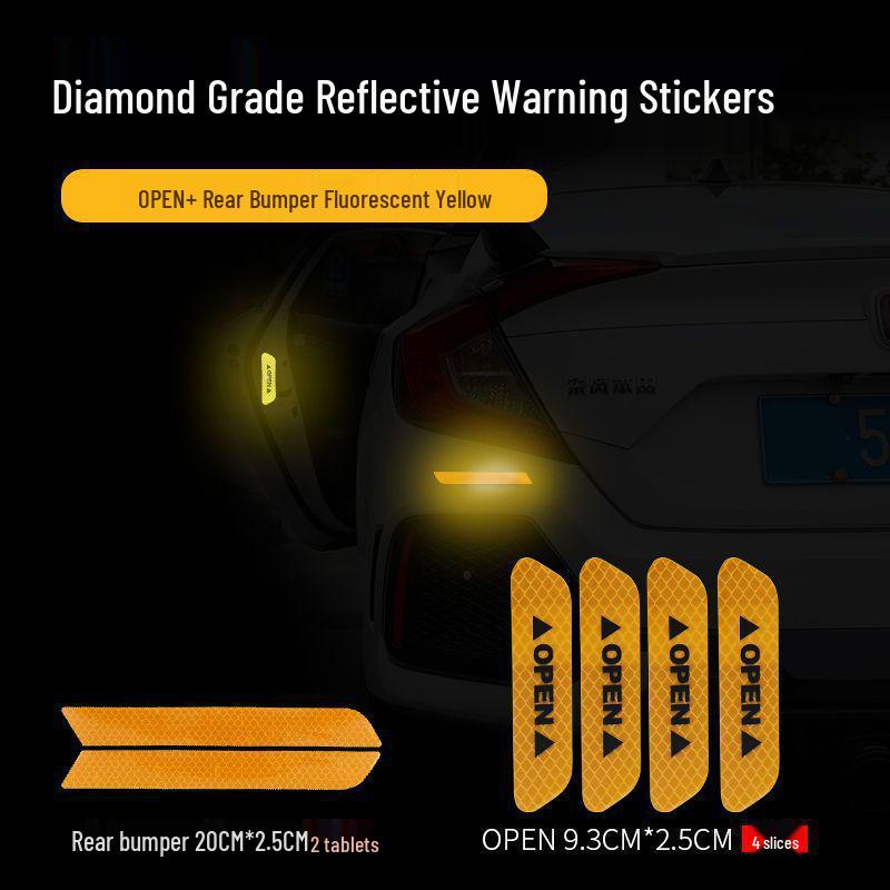 Reflective Car Door Warning & Decorative Strip
