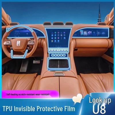 BYD Yangwang U8 Interior Protective Film for Console, Dashboard, Screen & Gear Shift