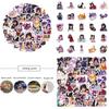 50pcs Cartoon Aphmau Graffiti Waterproof Sticker For Notebook Decoration