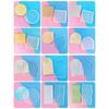 Striped Coaster Silicone Molds for Resin Casting Arch Door Coaster Tray Molds Epoxy Casting DIY Craft Cup Mat Resin Mold