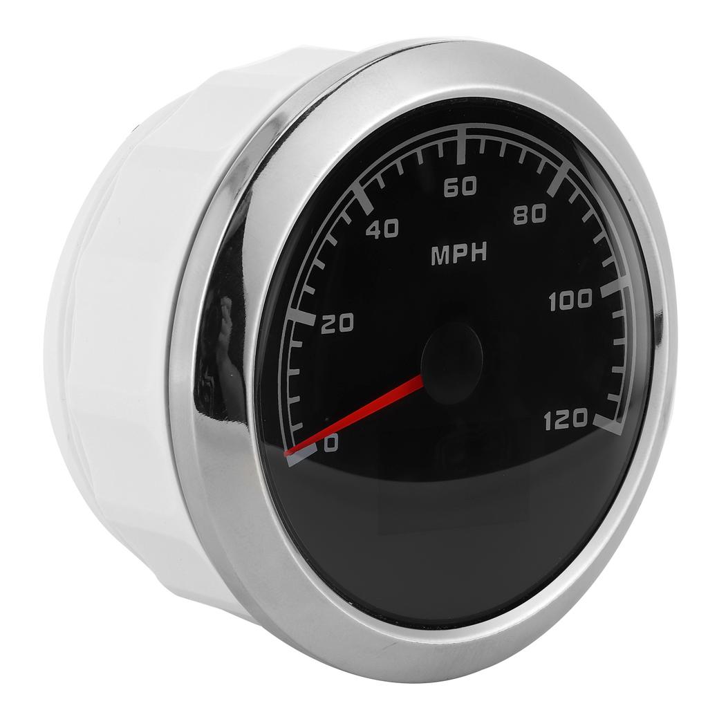 85mm GPS Tacho Armaturenbrett Kilometerzähler HD Anzeige für Boot Yacht Motorrad Auto 120MPH