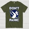 Don't Panic Cotton Summer Casual Cool Loose T-Shirt