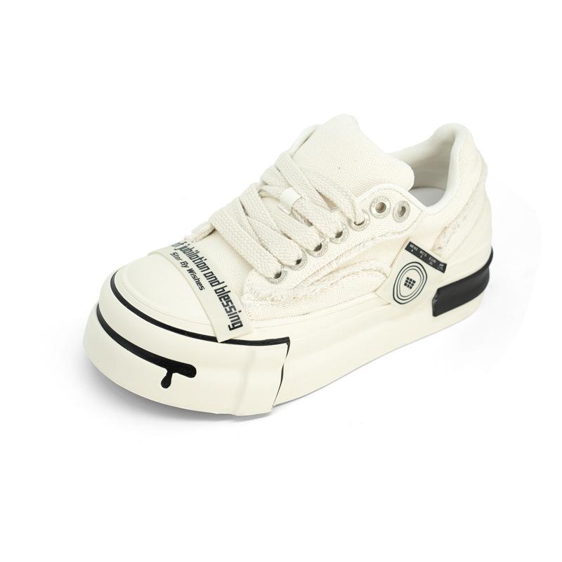 

Обувь настоящая обувь нищего мужская и женская осенне-зимняя платформа увеличивающая высоту подошва повседневная универсальная парусиновая обувь 44 Male