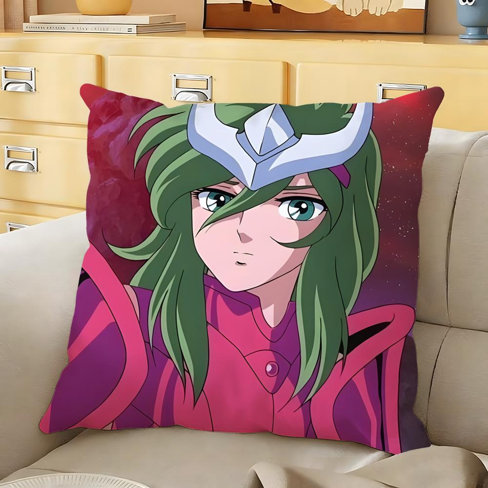 Anime SSaint SSeiya Cushion Cover Soft Durable Reversible Pillow Cover Home  Car MultiScene Daily Comfort Pillowcase