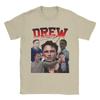 Drew Starkey Maglietta Unisex Cotone Puro Divertente Girocollo Manica Corta Abbigliamento Stampato