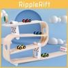 Wooden Speed Glider Track Car Toy For Kids Educational Playroom