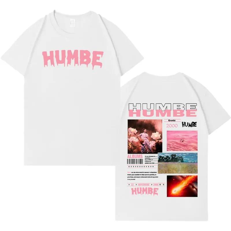 2026 Singer Humbe Double Sided Print Graphics Tshrit Harajuku Tshirts Unisexs Womens Casual Y2K ONeck Short Sleeve Tee Shirt