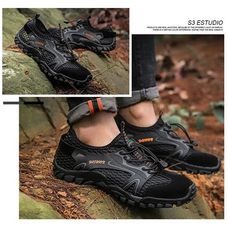 N Gaji Trekking Mountaineering Sports Athletic Wide Fishing 7321 Size Shoes, Shoes, Shoes, Shoes, Unisex, Breathable, Quick-Drying, Lightweight, Fit,
