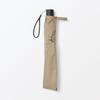 MUJI Folding Umbrella for Sun and Unisex Dark 55cm Rib Length Two-Way Rain, Adult, DEA15A5A, Beige,