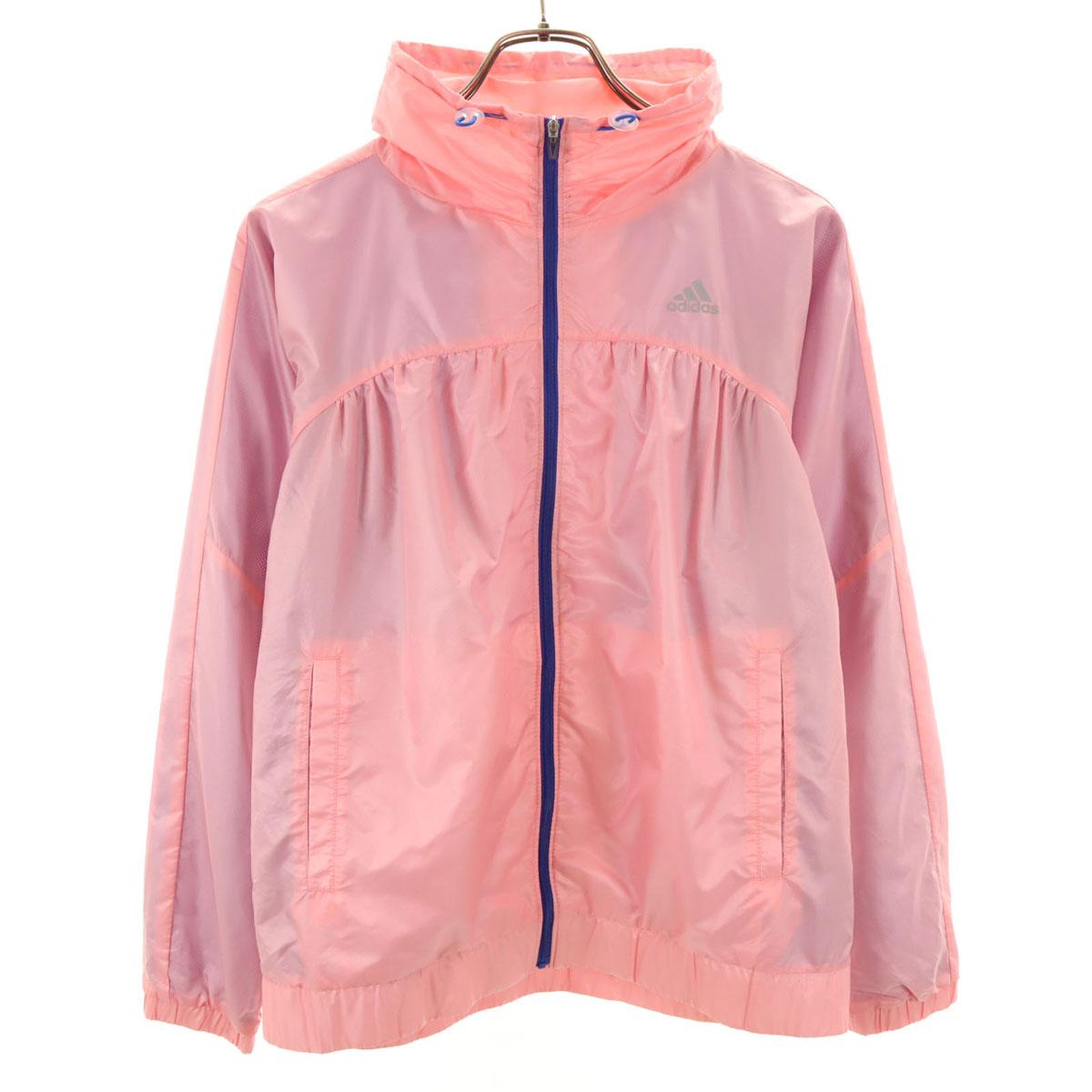 

adidas Ветровка M розовая Куртка с сетчатой подкладкой Женская Б/у