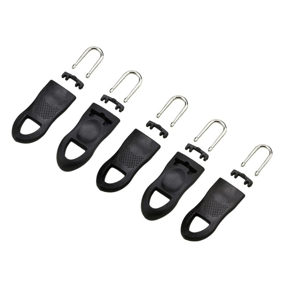 5/8Pcs Removable Detachable Zipper Puller Craft Zipper Head Repair Kits  Backpack Clothes Jackets