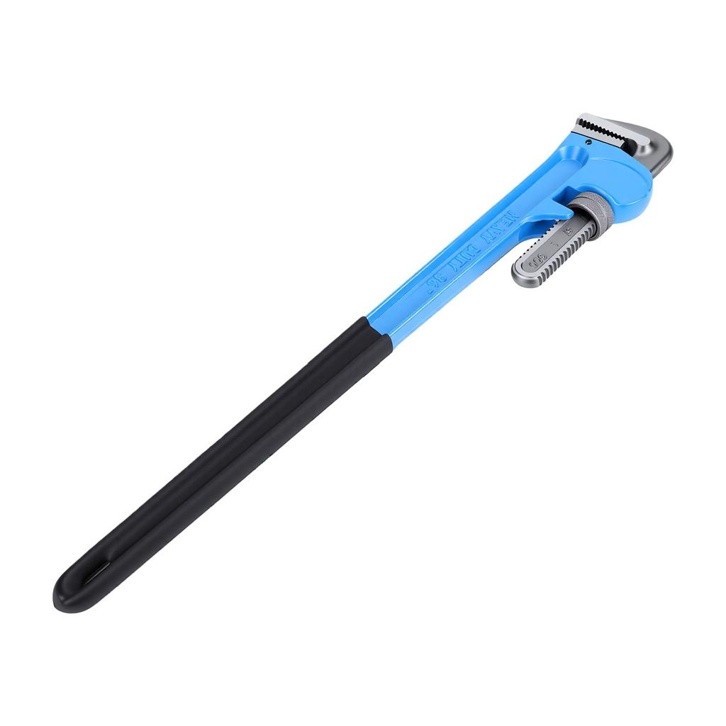 36 Inch Adjustable Pipe Wrench Heavy Duty Carbon Steel Industrial Pipe Tool for Plumbing HVAC Repair