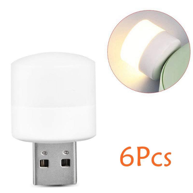 USB Reading Light Led Night Lights for Power Bank Reading Lamp for Laptop Notebook Desk Book Work Lighting