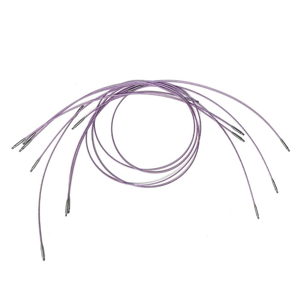 Strickwerkzeug Abnehmbarer Ring Nadelzubehör Seil Abnehmbarer Ring Nadel Drehnadel Seil