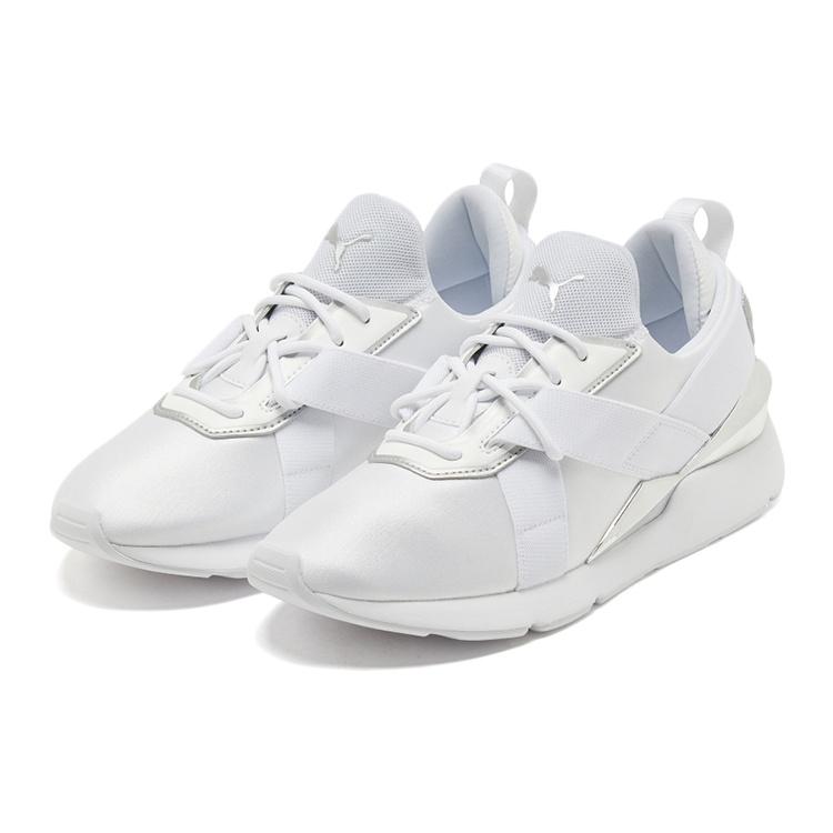 (WMNS) PUMA Muse X3 'White Metallic Silver' Women's 375131-02