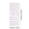 Reusable Nail Art Palette with Brush Holder Nail Arts Pen Holder Color Mixing Tray Display Stand Nails Storage Showing Shelf