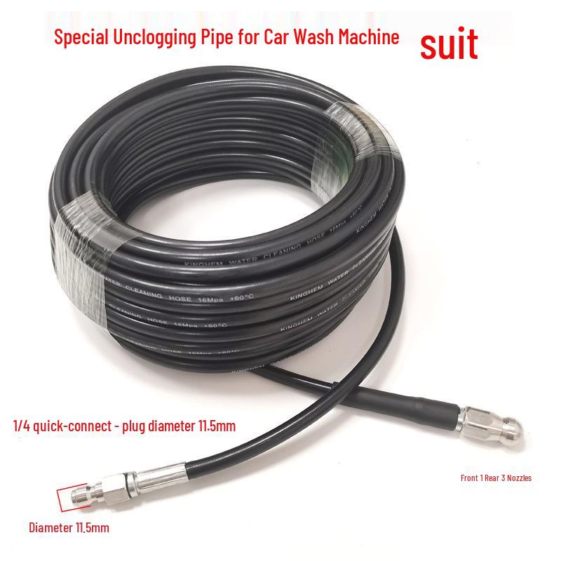 Hochdruck 360° rotierende Rohrreinigungsmaschine für Autowaschanlagen und Kanalreinigung