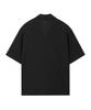 Weseullihyuseuteon Breeze Open Collar Half Knit Shirt Black