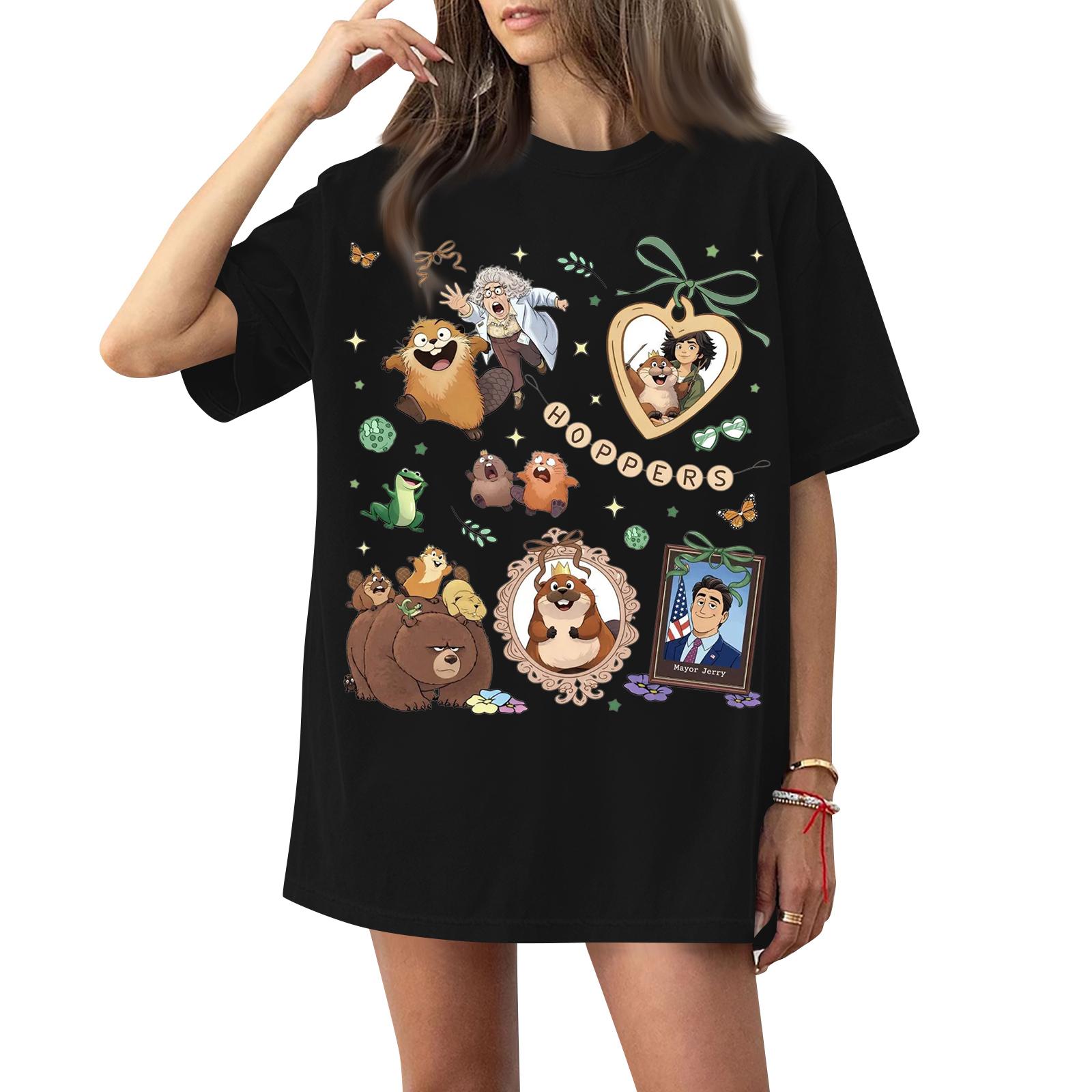 

Женская футболка с круглым вырезом и короткими рукавами с принтом XXXXL чёрный