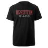Led Zeppelin Maglietta Nera Unisex Logo Simboli Nuova