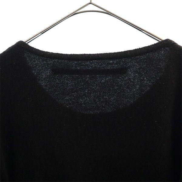 my beautiful land let made in Japan Long sleeve sweater 1 black knit Men's Used