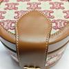[Pre-Owned] Tambour Embroidered Fashion Versatile Fabric Shoulder Bag Small - Very Good #1PTYUHZ