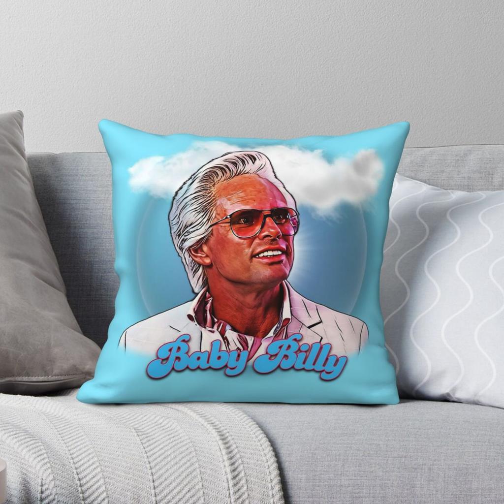 Righteous Gemstones Baby Billy Freeman Pillowcase Polyester Linen Velvet Creative Zip Decorative Home Cushion Cover