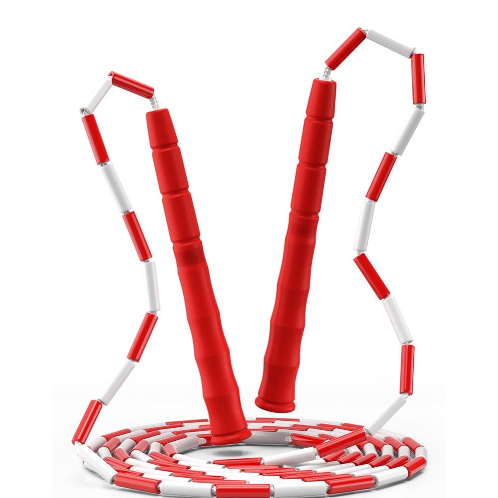 Bamboo Joint Jump Rope Hard Bead Training Adult Fitness Fancy Non-knotting Bamboo Joint Jump Rope