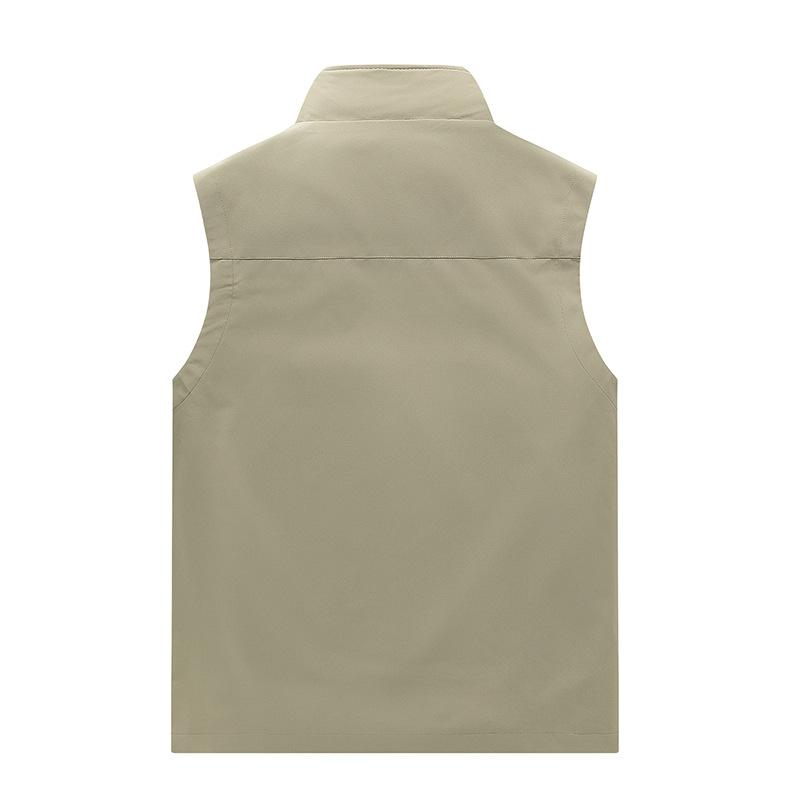 Outdoor Photographer, Work Clothes, Vest Printed Logo, Volunteers, Volunteers To Promote Breathable Vest Men'S Summer